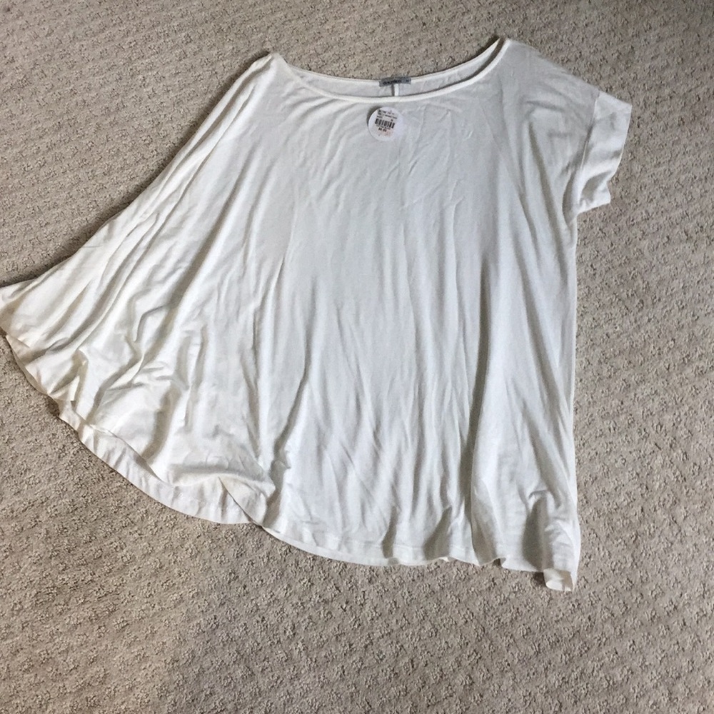 Winged tunic off white